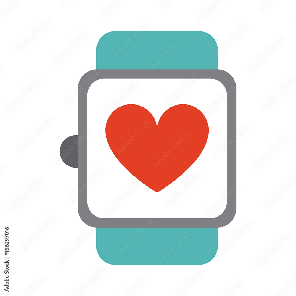 heart rate wrist monitor icon image heart rate wrist monitor icon image