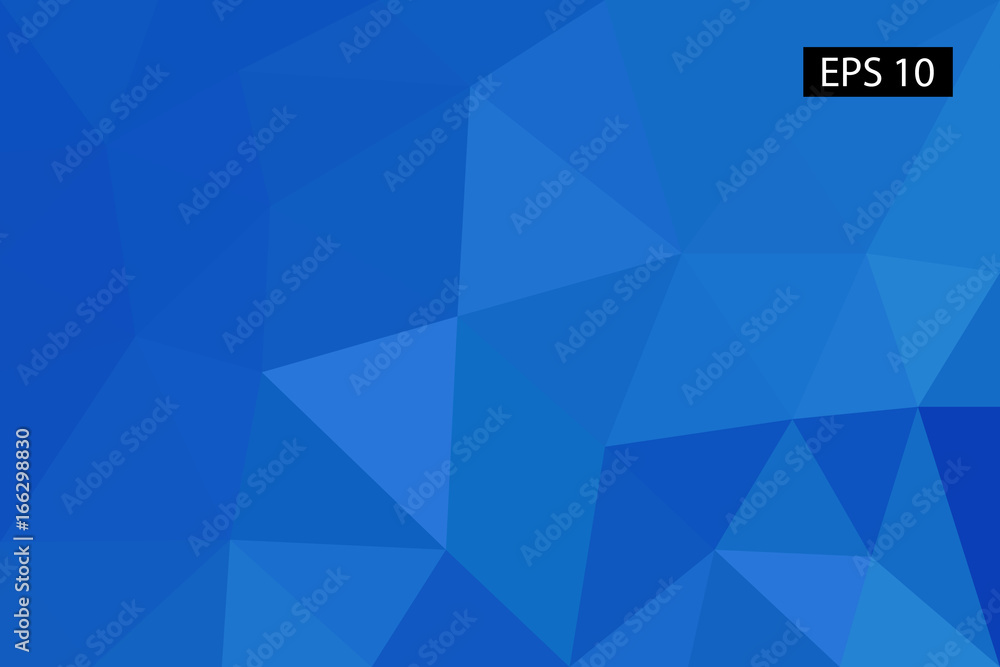 Obraz premium Abstract geometric background, vector from polygons, triangle, vector illustration, vector pattern, triangular template, geometric sample