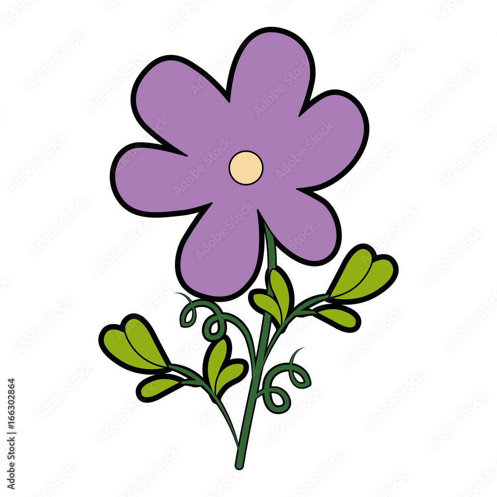 stem with flowers icon stem with flowers icon