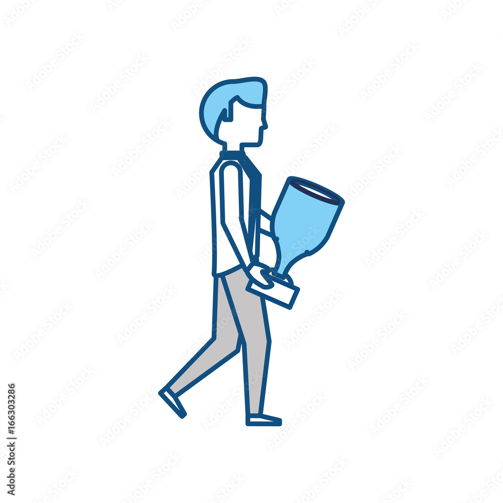 Executive businessman cartoon