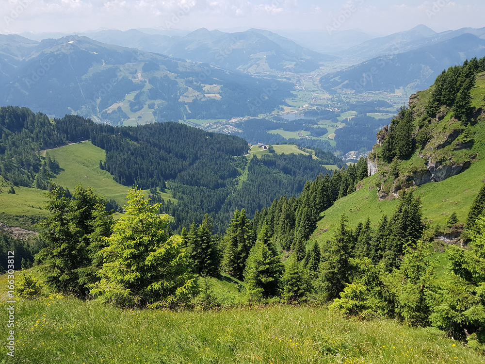 Kitzbueheler Alpen, Aussicht, Kitzbueheler Horn