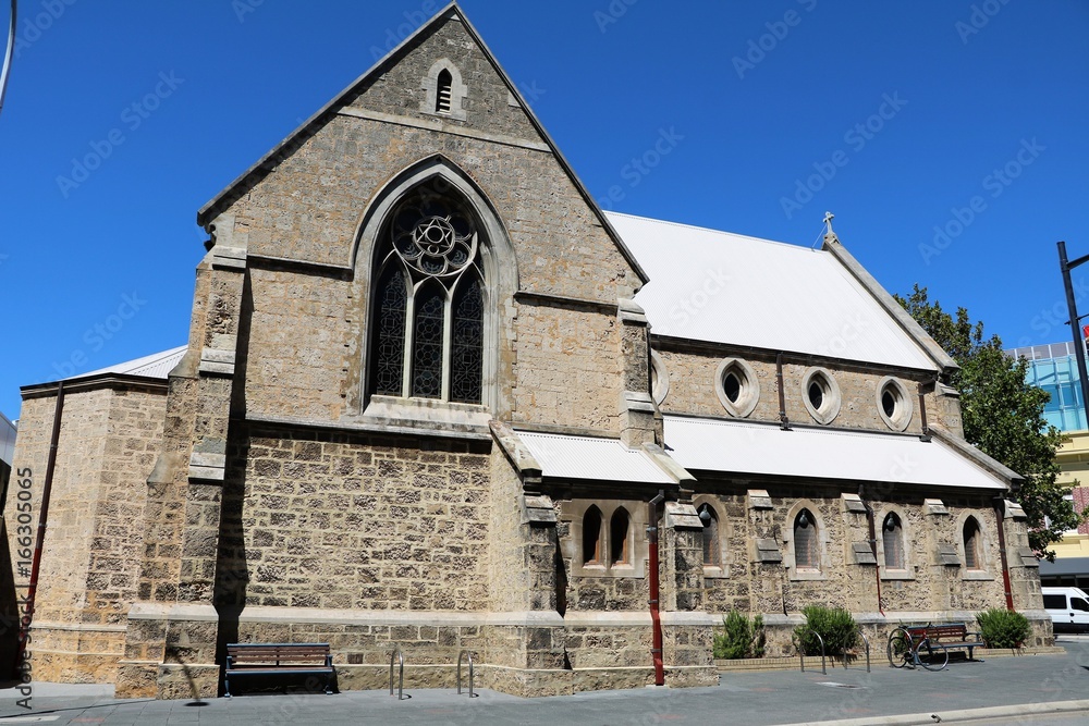 Fototapeta premium Fremantle Wesley Uniting Church in Fremantle, Western Australia
