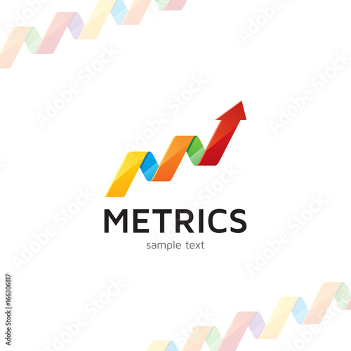 Metrics Logo Vector Template