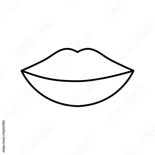 womans lips icon