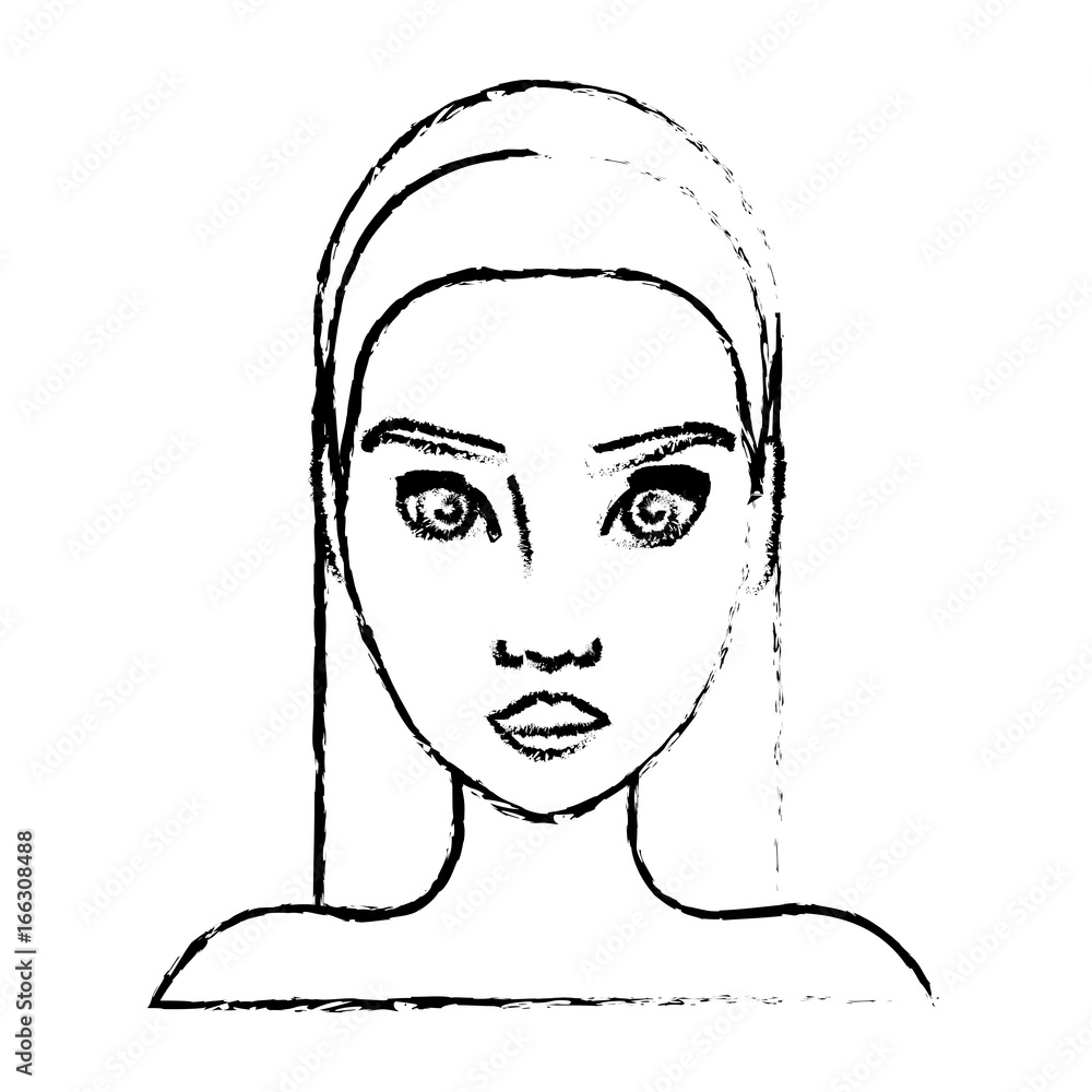 woman face icon woman face icon