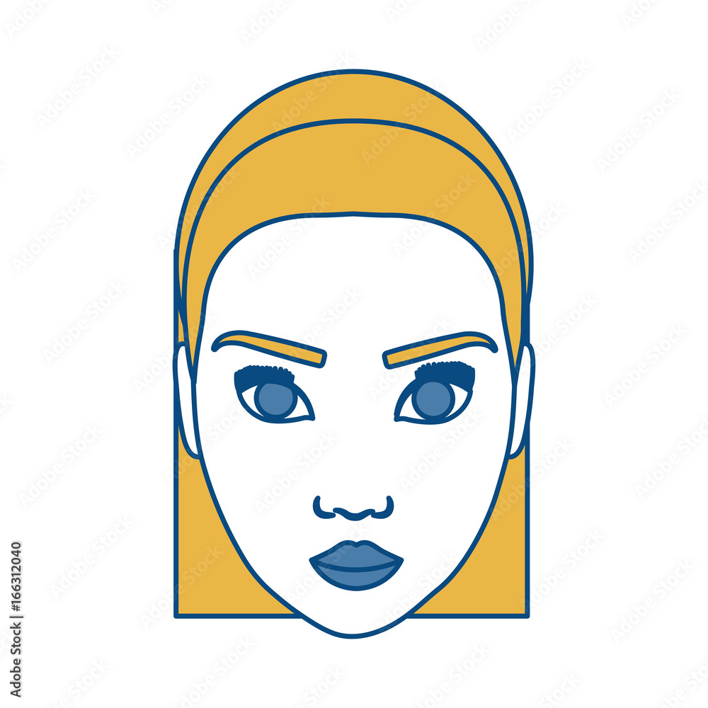 woman face icon