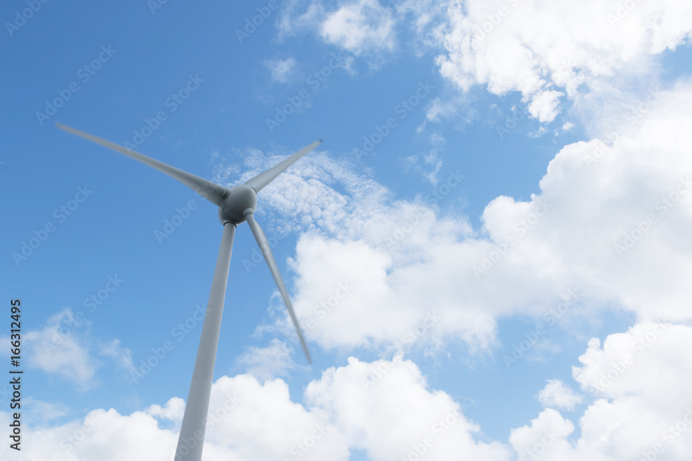 風力発電機のプロペラ Wind power generator Renewable energy 風力発電機のプロペラ Wind power generator Renewable energy