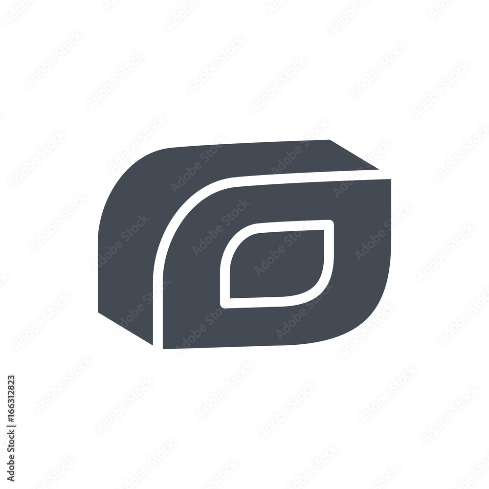 Seafood Food silhouette icon sushi roll Seafood Food silhouette icon sushi roll