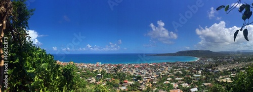 Canvas Print Baracoa panoramic view