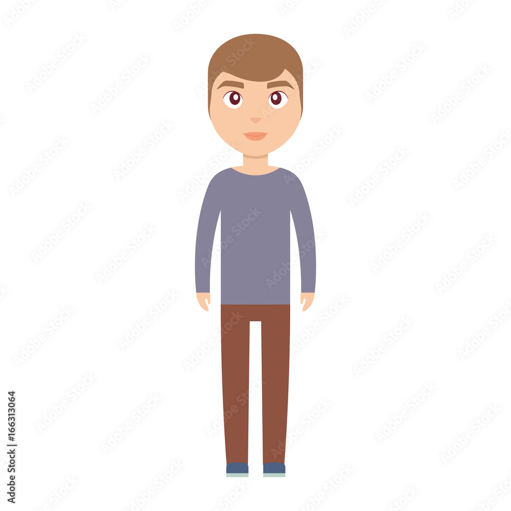 cartoon man icon cartoon man icon