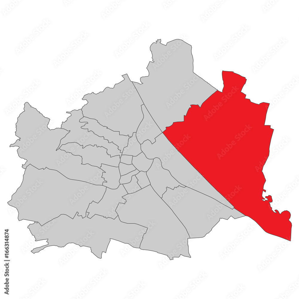 Fototapeta premium Wien - 22. Bezirk