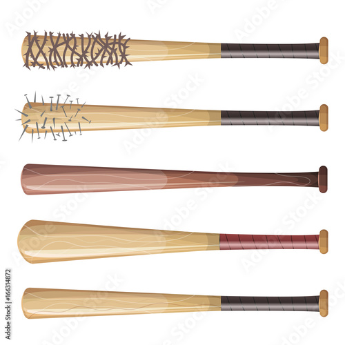 Baseball Bats Set