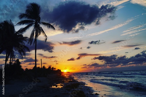 Sonnenuntergang Playa Sabta Maria, Playa del Este, Havanna auf Kuba | Karibik