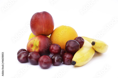 Summer fruit assortment