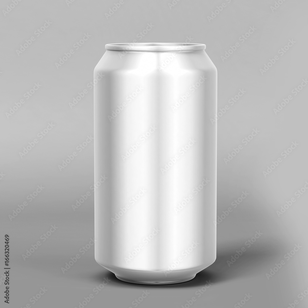 light and shiny aluminum cans for beer and soft drinks or energy. Packaging 500 and 330 ml. Object, shadow, and reflection on separate layers. light and shiny aluminum cans for beer and soft drinks or energy. Packaging 500 and 330 ml. Object, shadow, and reflection on separate layers.