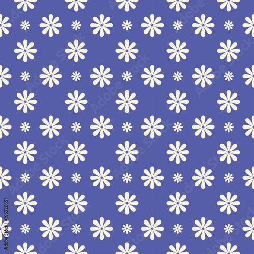 Simple cute pattern in small flowers.