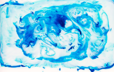 Fotobehang Kristal Vloeibare inkt in abstracte chaos  © Svetlana Radayeva