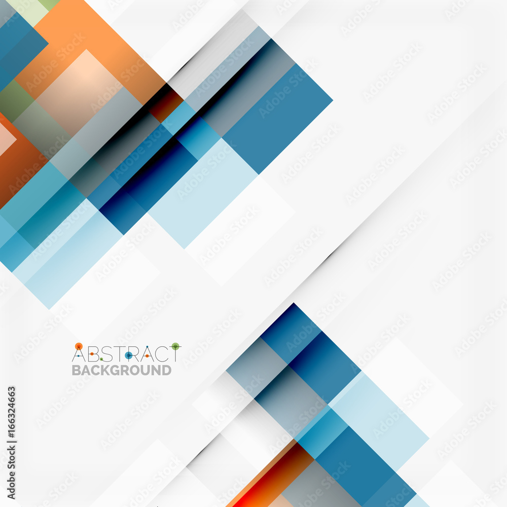Abstract blocks template design background, simple geometric shapes on white, straight lines and rectangles Abstract blocks template design background, simple geometric shapes on white, straight lines and rectangles