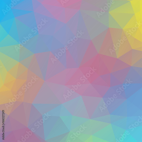 Abstract Geometric Wallpaper, Polygonal Mosaic Background, Creative Business Design Templates
