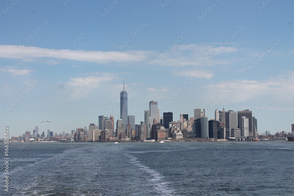 Naklejka premium New York View