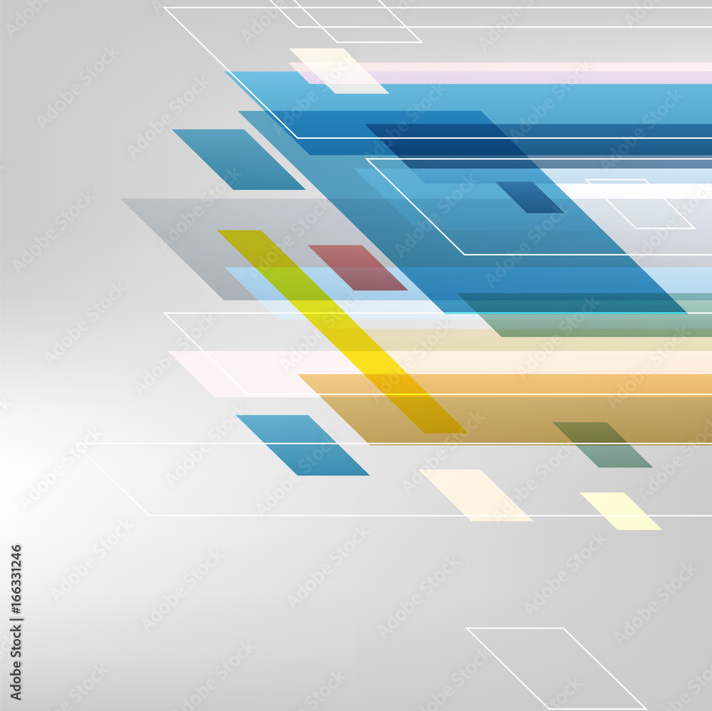 Abstract geometric technology background. Abstract geometric technology background.