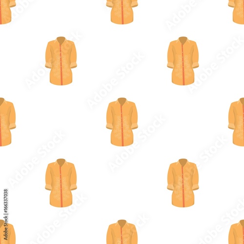 Stylish orange shirt for women. Women dressed in ceremonial clothes.  Woman clothes single icon in cartoon style vector symbol stock illustration.