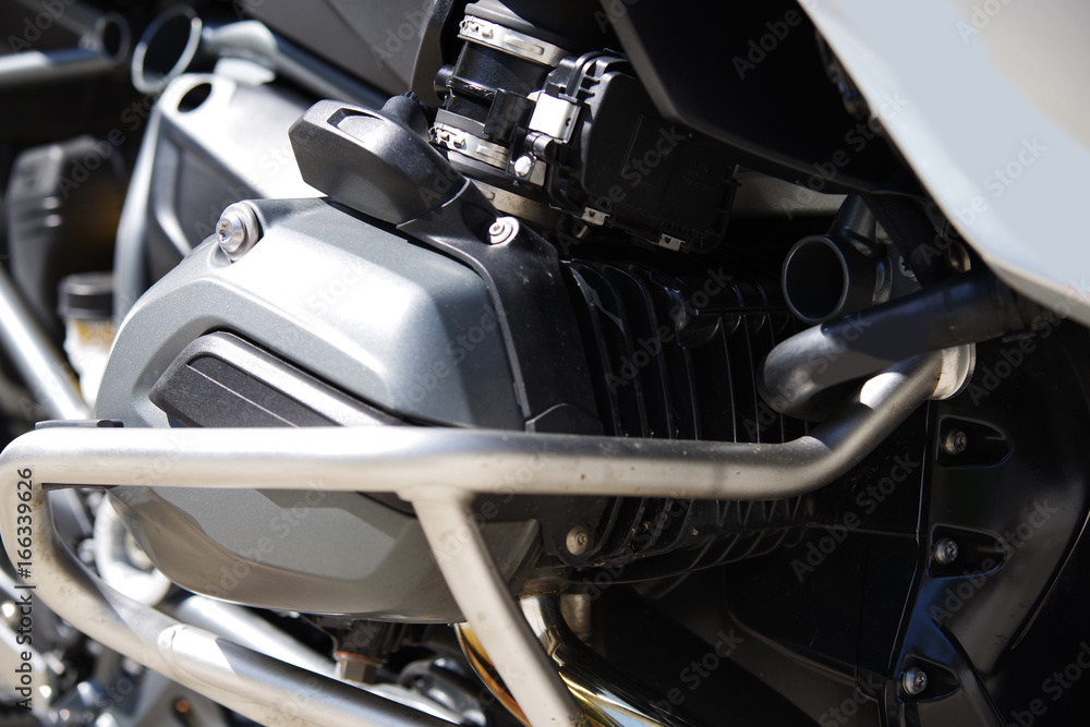 Motor eines Motorrads Motor eines Motorrads