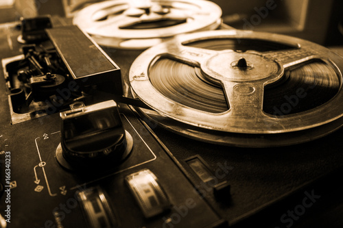 Valokuva The old tape recorder