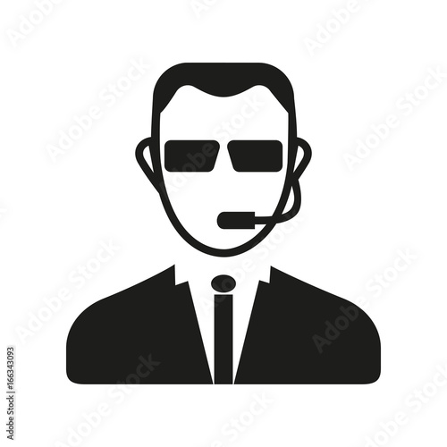 Security guard icon