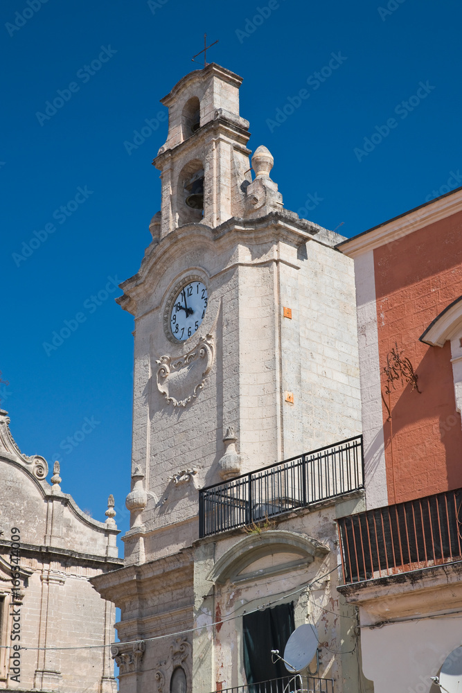 Clocktower. Massafra. Puglia. Italy. 