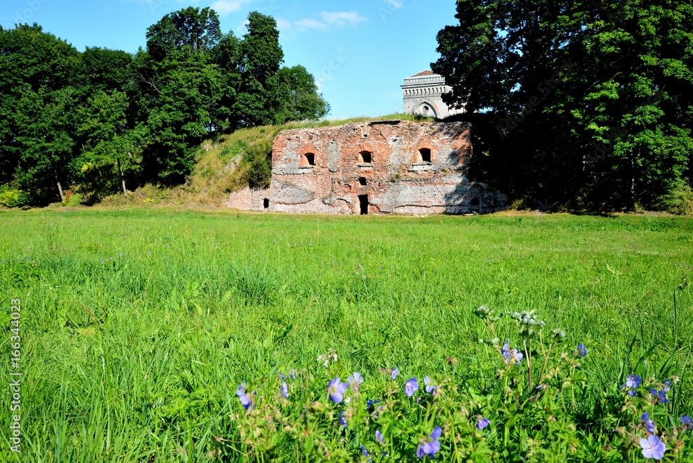Historic fortress Modlin part of the fortification system
