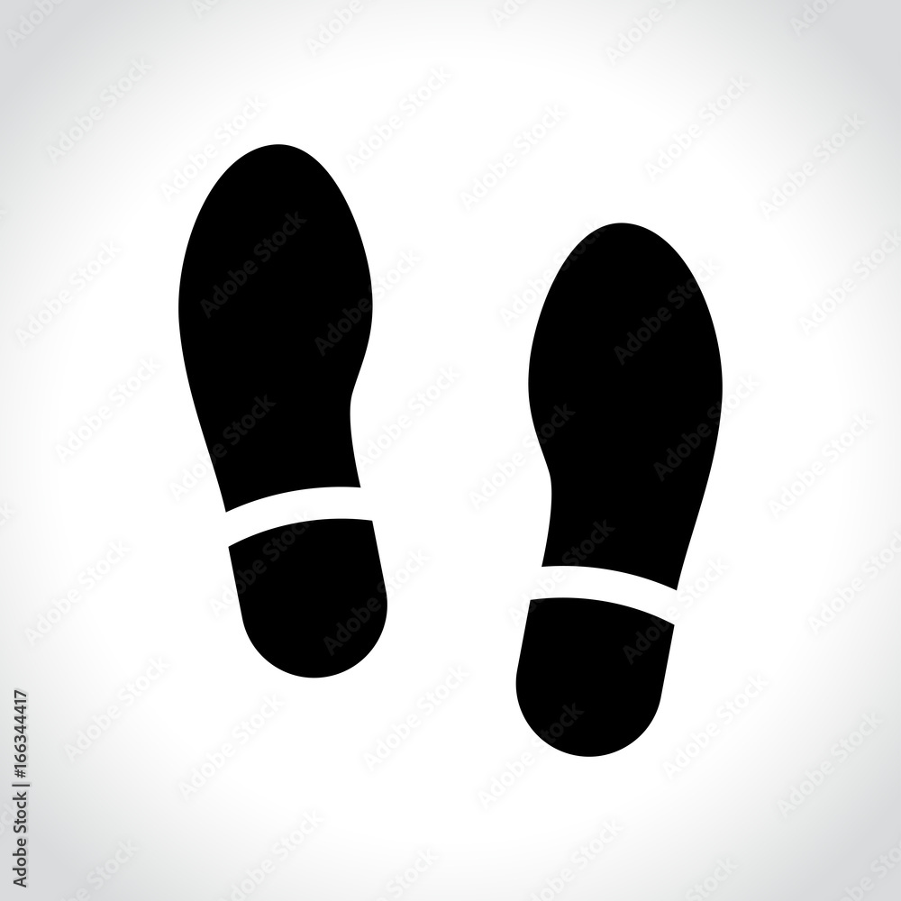 trail icon on white background trail icon on white background
