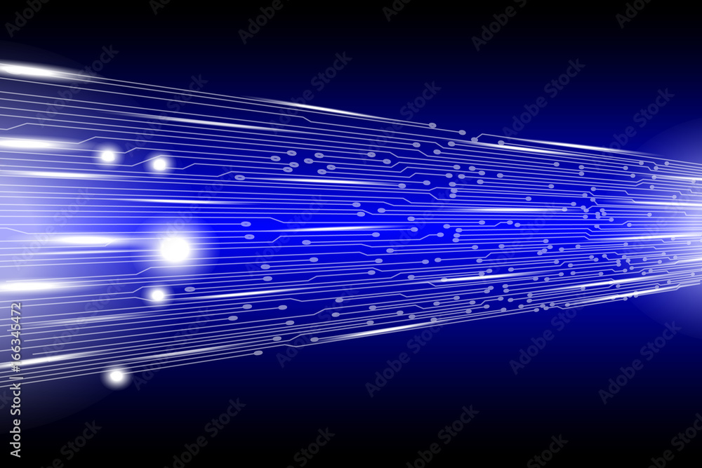 Hi Technology Circuit Board Pattern Vector Background