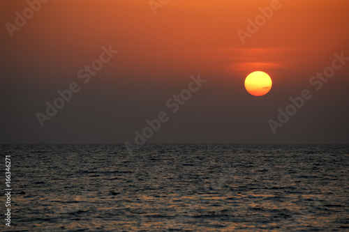 Fototapeta Naklejka Na Ścianę i Meble -  Beautiful Sunset at andaman sea