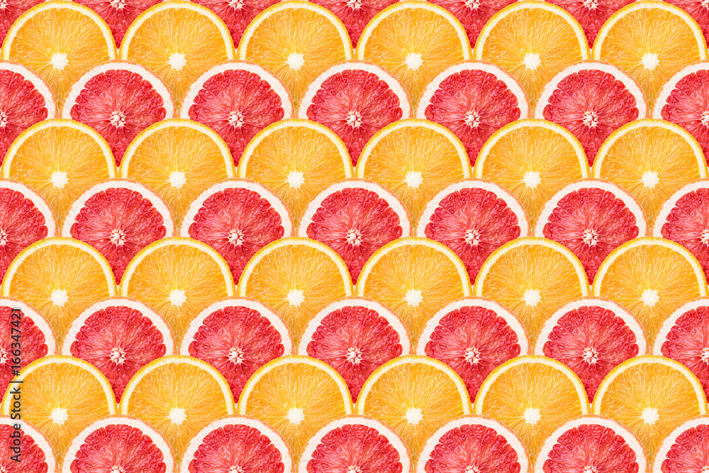 orange and grapefruit slices orange and grapefruit slices