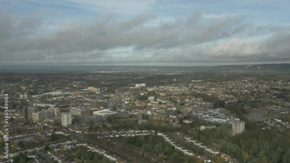 Aerial 18 of City in Kent, UK Aerial 18 of City in Kent, UK