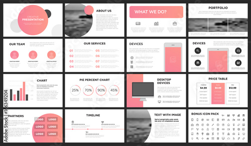 Modern Pink and Yellow Gradient Presentation Template. You can use it presentation, flyer and leaflet, corporate report, marketing, pitch, annual report, catalog.