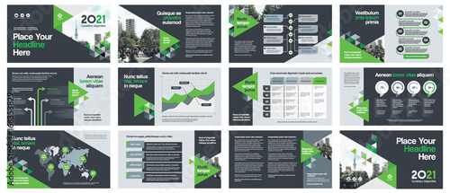 City Background Business Company Presentation with Infographics. Corporate Design Media Layout, Book Cover, Flyer, Brochure, Annual Report for Advertising and Marketing
