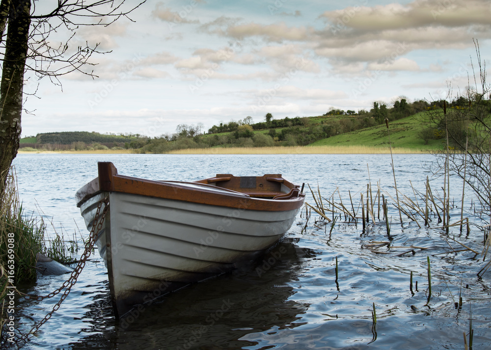 Obraz premium row boat