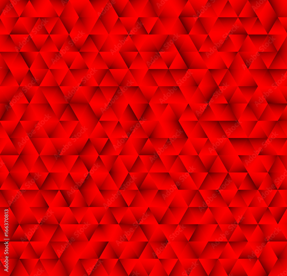 Obraz premium Texture consisting of red triangles.Abstract vector background.Template for your design.