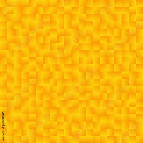 Texture consisting of yellow gradient squares.Abstract vector background.Template for your design.