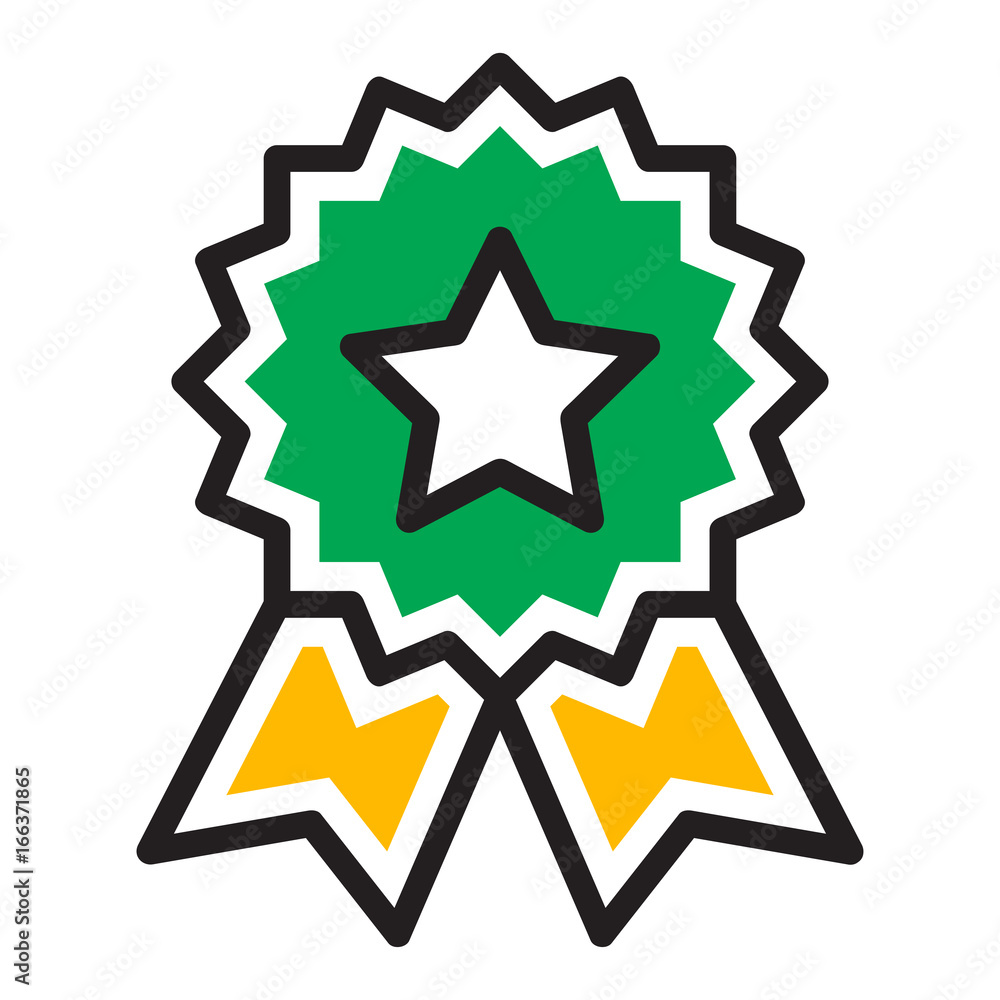 Icon illustrations for certification profile / brand Icon illustrations for certification profile / brand
