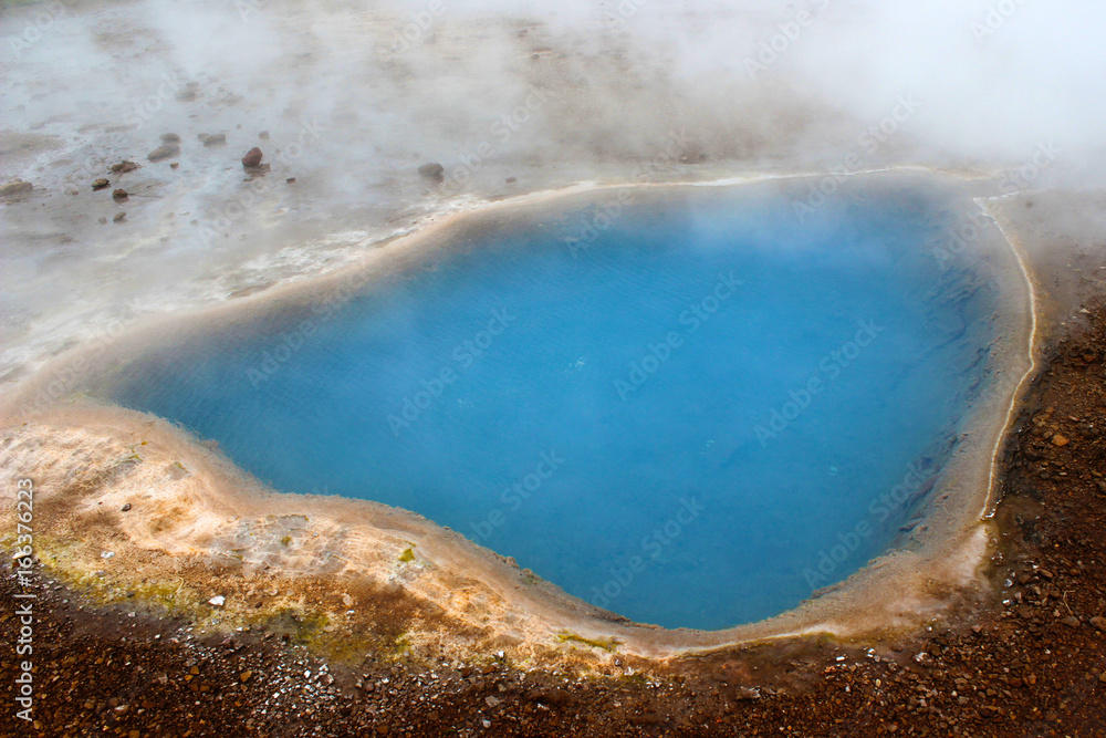 Geysir's Strokkur at rest