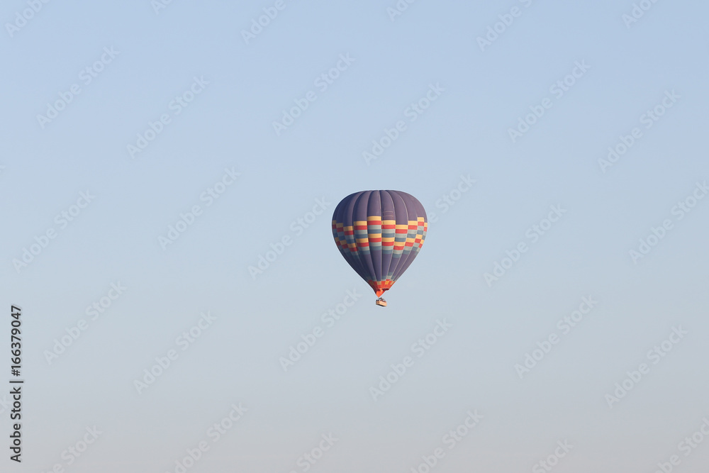 Hot Air Balloon Over Goreme Town Hot Air Balloon Over Goreme Town