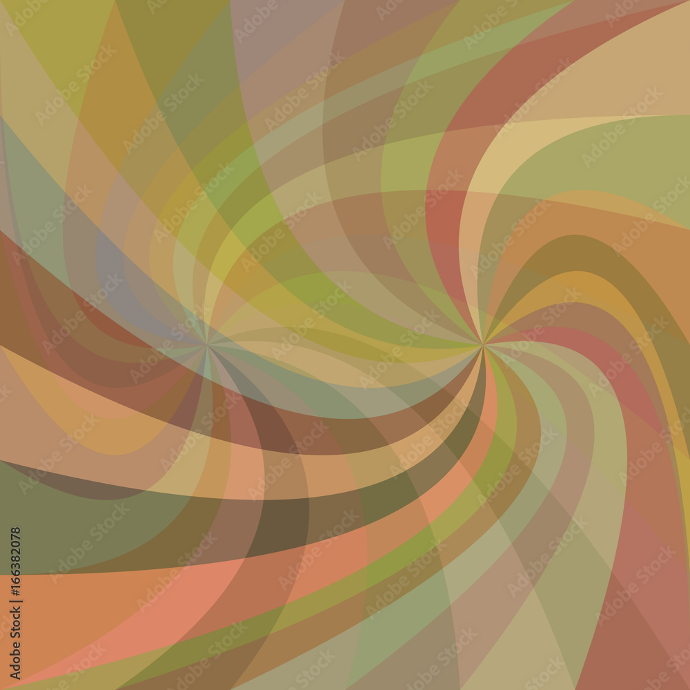 Double swirl background - vector design from rotated rays Double swirl background - vector design from rotated rays