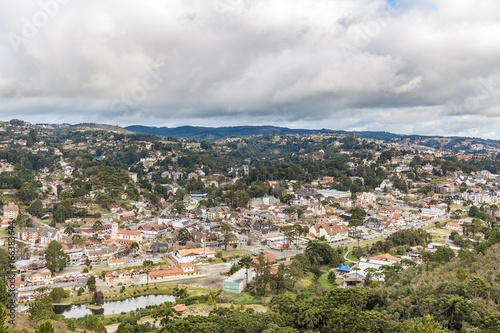 Campos do Jordao, Brazil. View from Elephant's hill