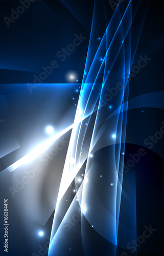 Vector polar lights concept background