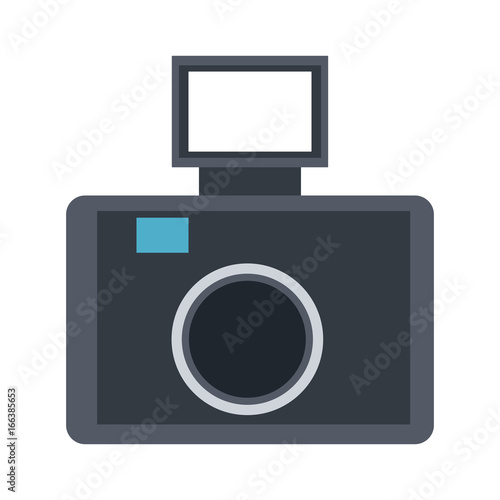 camera photo equipment flash lens icon