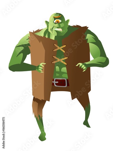 green cyclops ogre troll