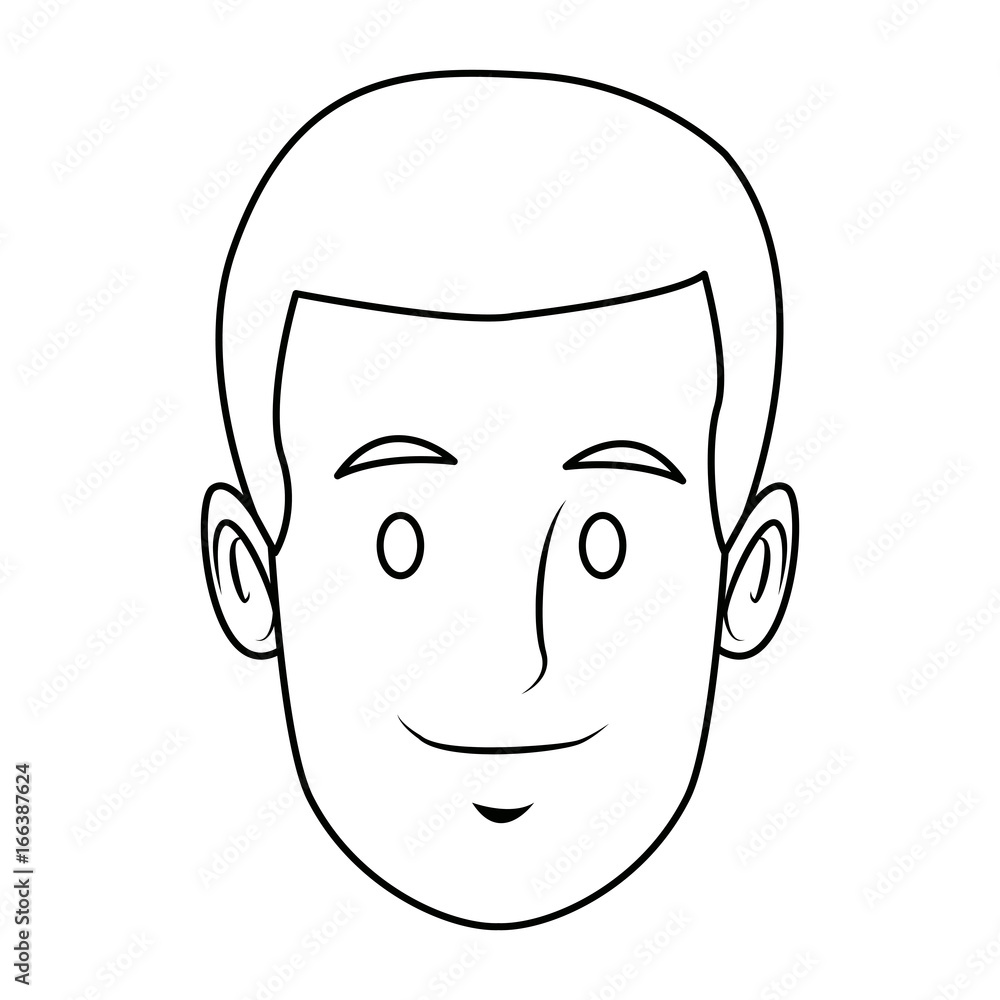 man employee face person character work man employee face person character work